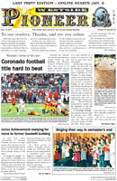 View the current issue's front page, on newstands now!