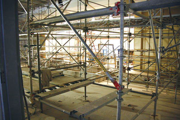  The auditorium interior this week.
Westside Pioneer photo