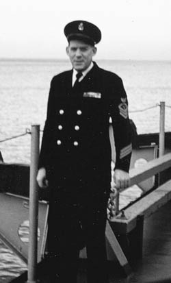 Ruth's father, Robert Winter, when he retired from the Navy in 1958.
Courtesy of Ruth Winter-Wolfe