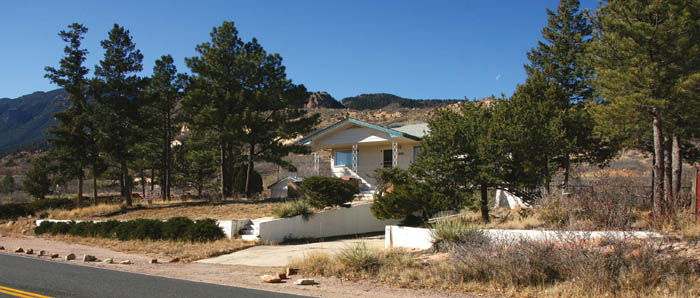 The White family house built at 26th Street and Gold Camp Road, which is set for demolition in the current 
development plans, with the property beyond. 
Westside Pioneer photo